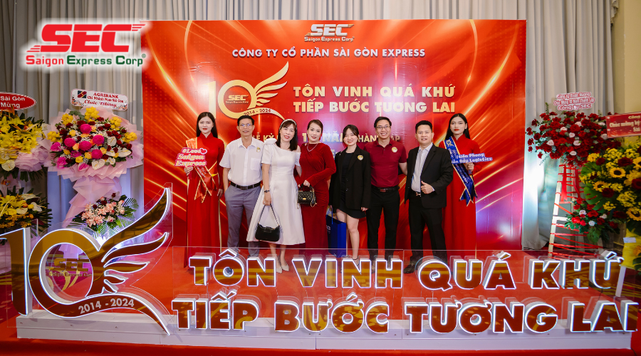 10 YEAR ANNIVERSARY CEREMONY OF THE ESTABLISHMENT OF SAIGON EXPRESS JOINT STOCK COMPANY