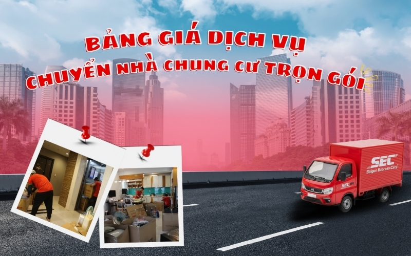 Bảng Giá Chuyển Nhà Chung Cư