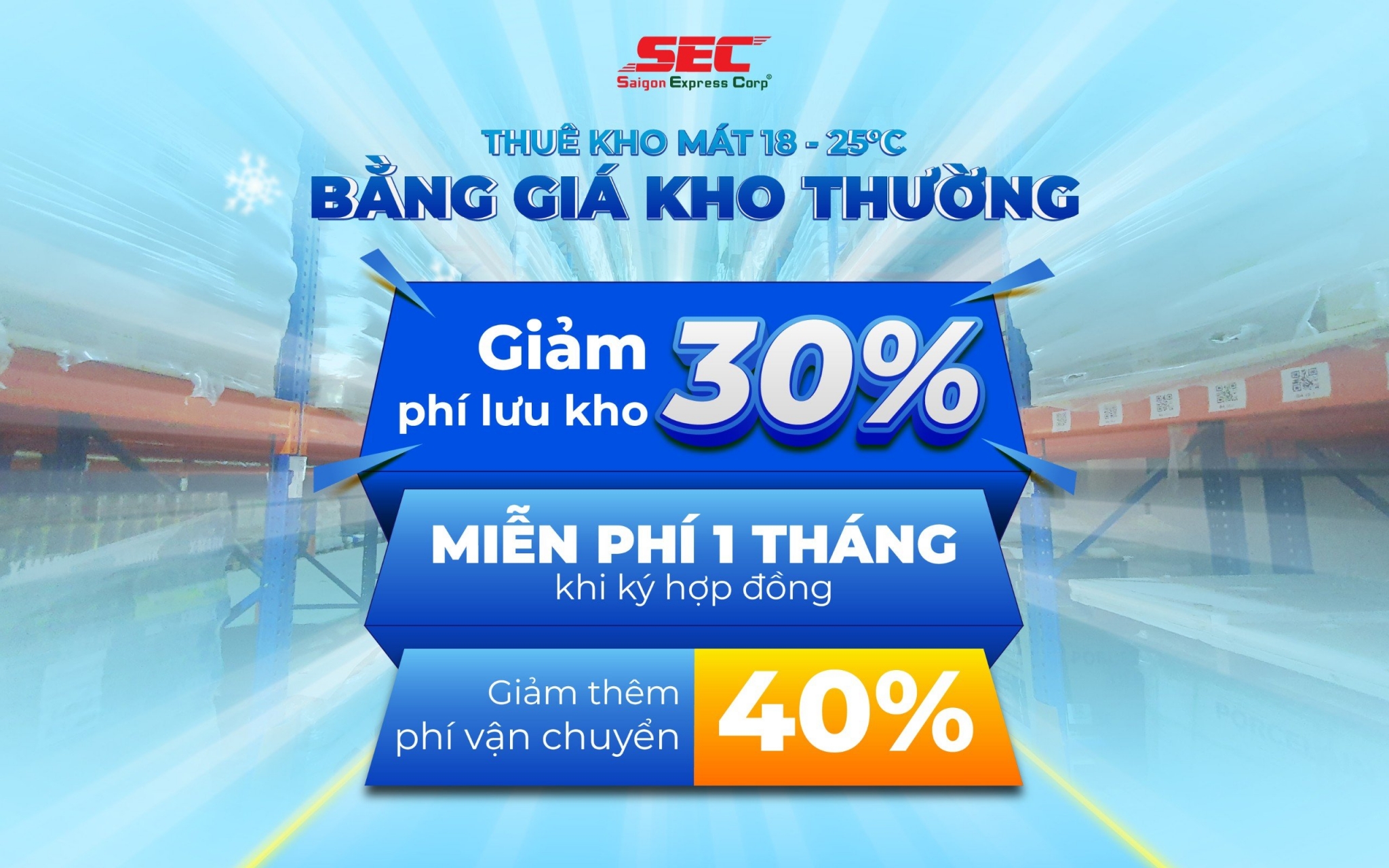 THUÊ KHO MÁT - ƯU ĐÃI BẰNG GIÁ KHO THƯỜNG