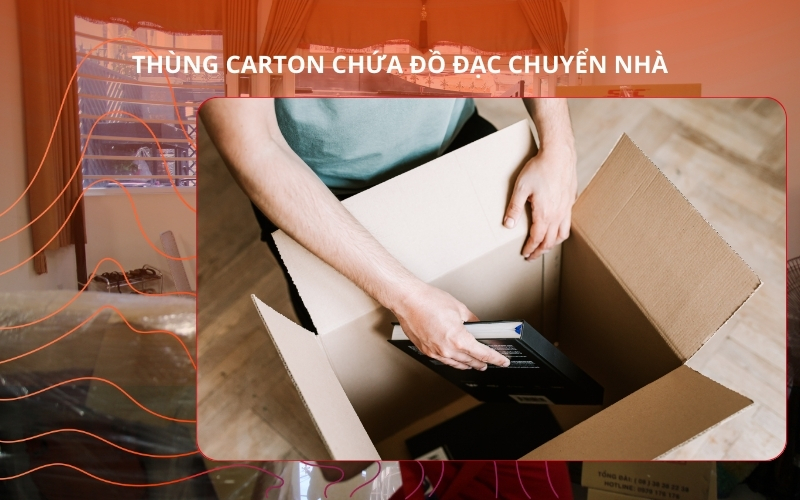 danh sách vật dụng đóng gói đồ chuyển nhà