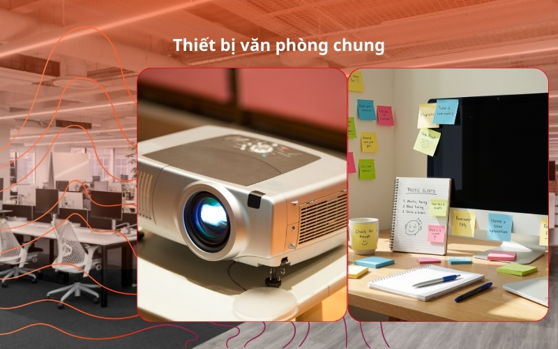 danh sách thiết bị văn phòng mới