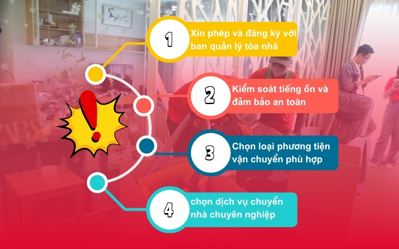 chuyển nhà chung cư cần lưu ý