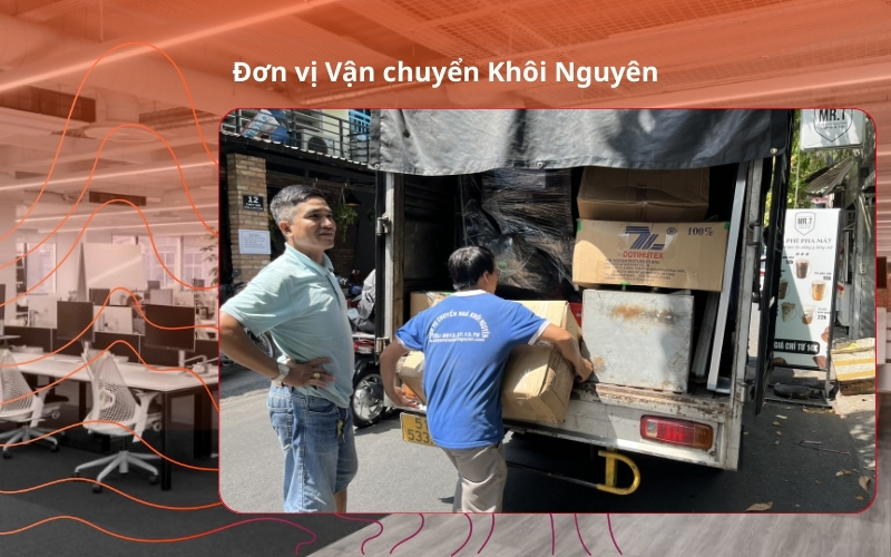 di chuyển đồ đạc văn phòng