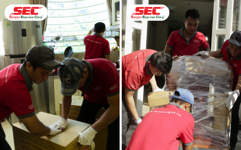 tiến hành quy trình chuyển nhà