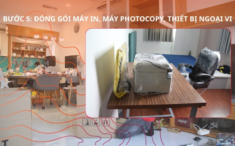 Bước 5 đóng gói thiết bị it văn phòng