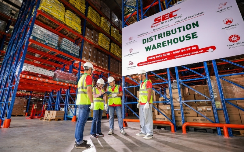 Giải Pháp Kho Phân Phối Hàng Hóa B2B Tại SEC Warehouse