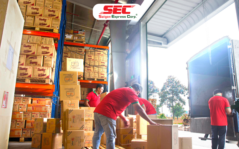 kho trung chuyển sec warehouse