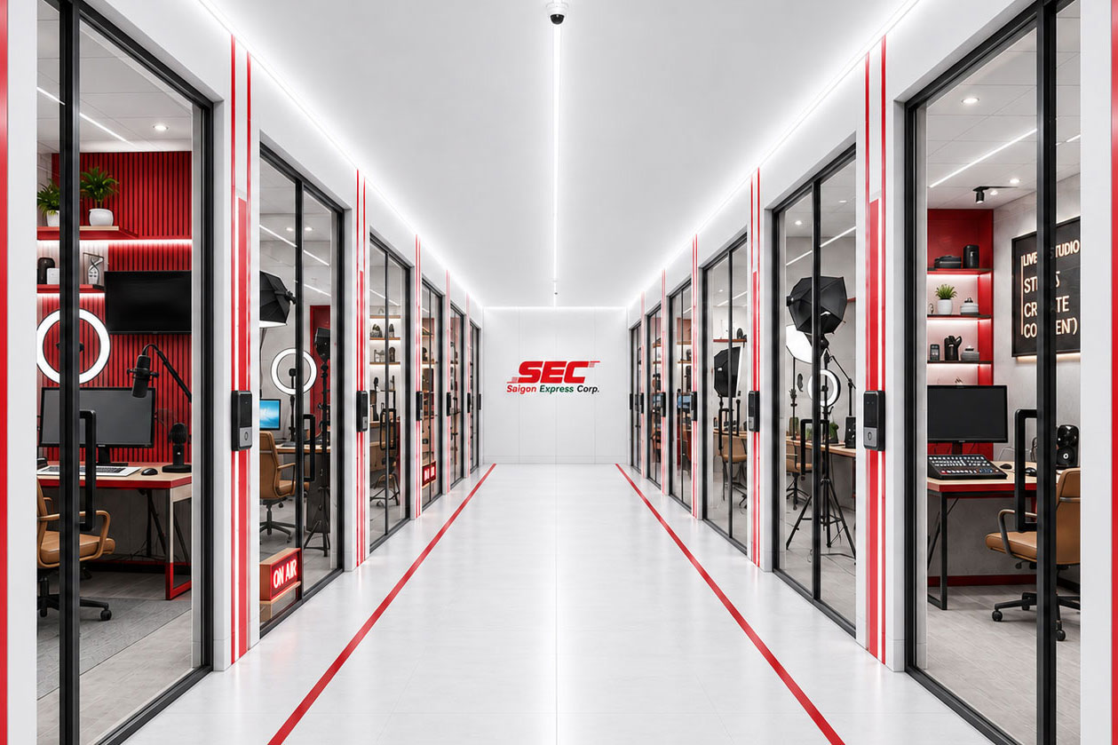 Không Gian Livestream SEC Warehouse