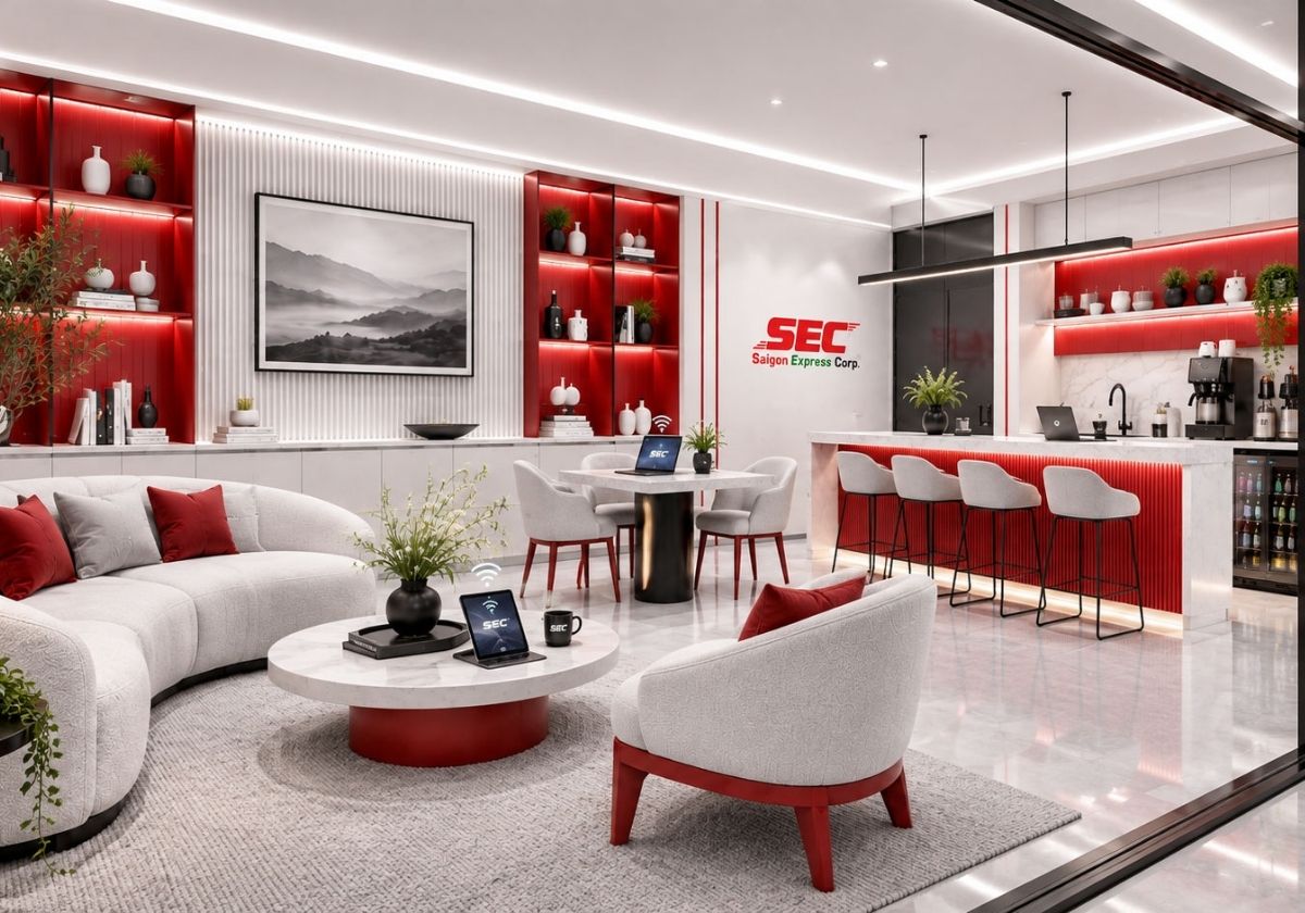 Phòng chờ Luxury tại SEC Warehouse