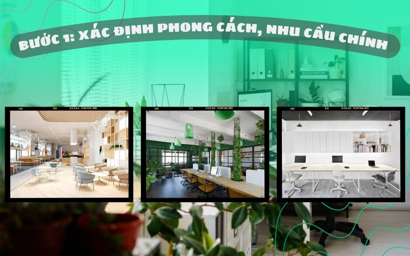 cách xác định phong cách văn phòng mới