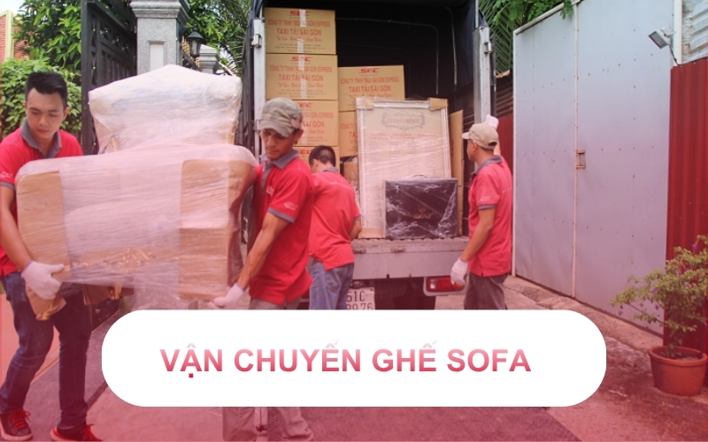 Vận chuyển ghế sofa lớn an toàn