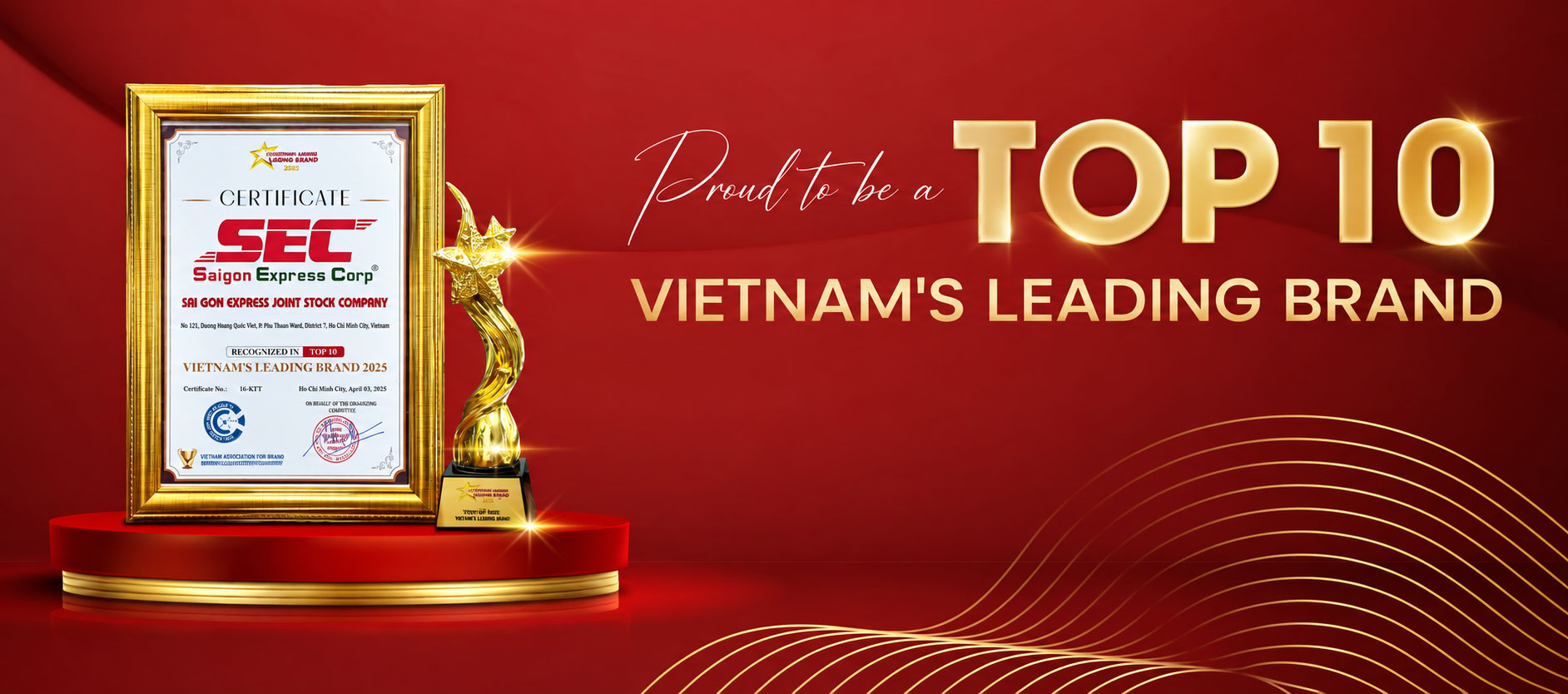 Top 10 Thương hiệu Dẫn đầu Việt Nam 2025