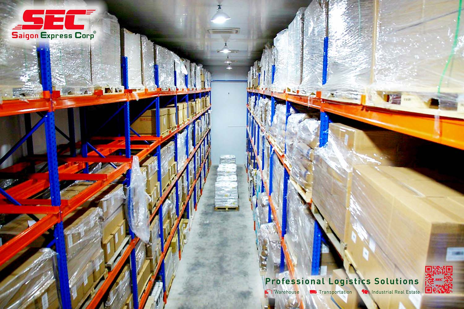 kho phân phối mát