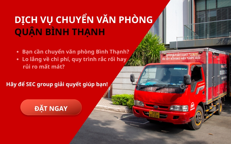 Dịch Vụ Chuyển Văn Phòng Quận Bình Thạnh