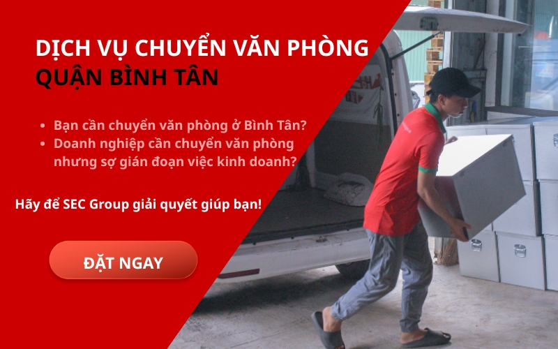Office Moving Service in Binh Tan District