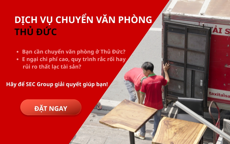 Dịch Vụ Chuyển Văn Phòng Thủ Đức