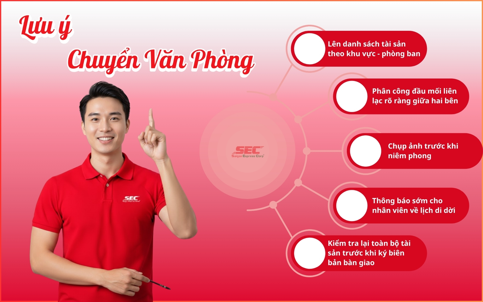 lưu ý chuyển văn phòng quận 6