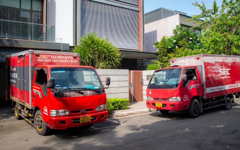 xe tải chuyển văn phòng tại quận Phú Nhuận
